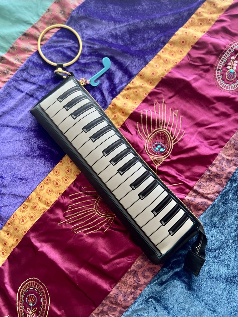 Piano 🎹 Wristlet Clutch by Parcel
